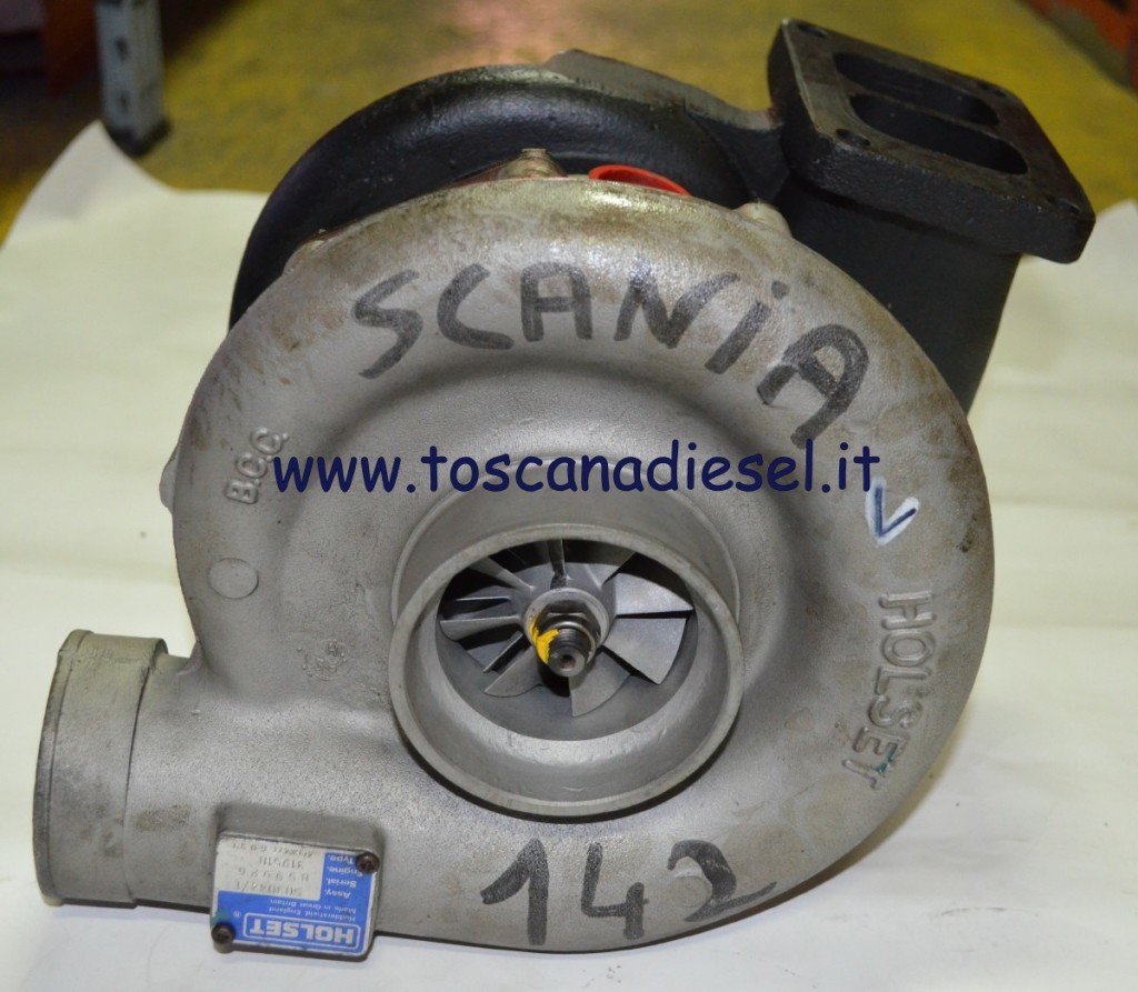 turbina holset scania 142